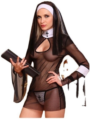 Vestito costume suore gioco - vestito,,