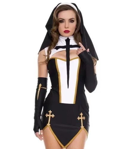 Costume cosplay suora sexy