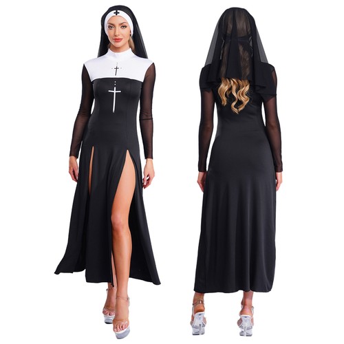 Abito suora donna maglia - da,