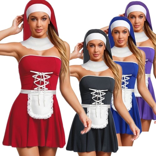 Costume suora cattiva donna - suora,
