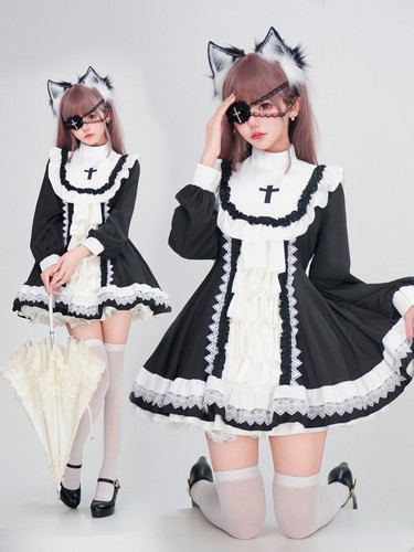 Costume donna gotico lolita - donna,