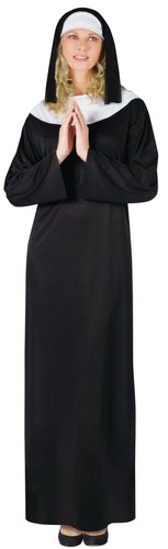 Costume suora adulto halloween - suora,