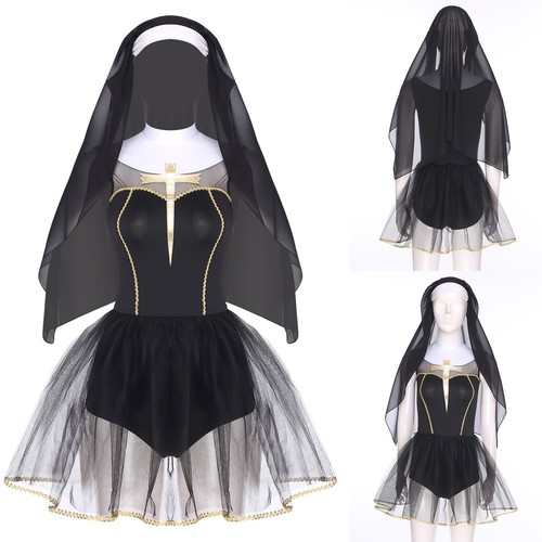 Costume suora donna vestito - costume,