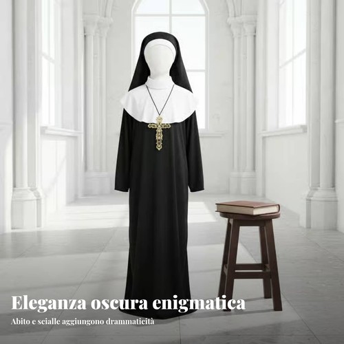 Costume suora per bambina - da,