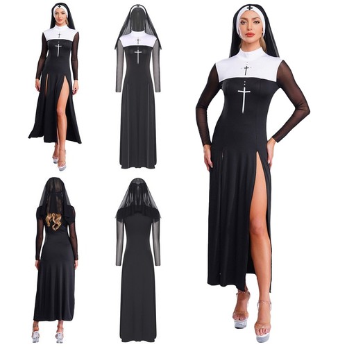 Costume sexy suora cattiva - costume,