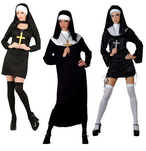 Costume suora donna adulto - costume,