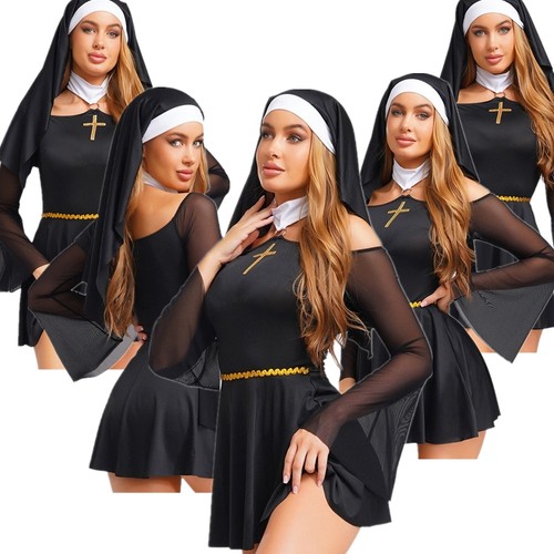 Costume suora donna maglia - da,