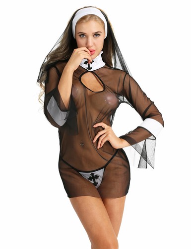 Costume suora donna vestito - da,
