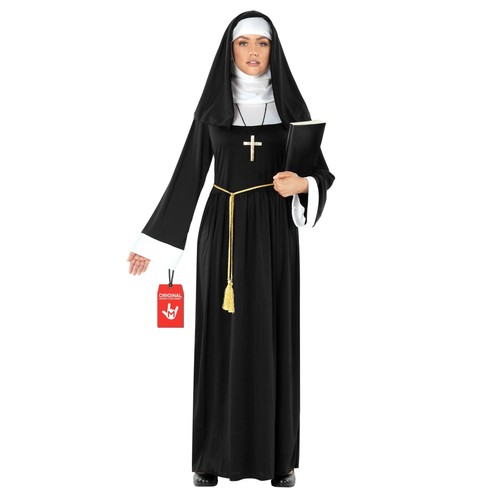 Costume suora nera donna - costume,