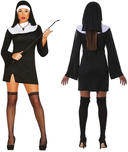 Costume halloween suora - halloween, da
