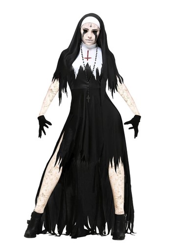 Costume suora zombie - costume,